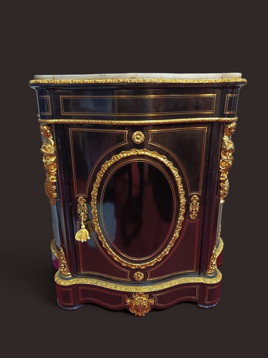 Meuble Napoléon III à hauteur d'appui 