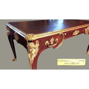 Bureau Louis XV de Paul Sormani en palissandre, circa 1867