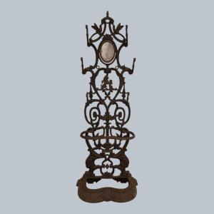Cast-iron Coat Rack / Hat Rack / Cane Holder