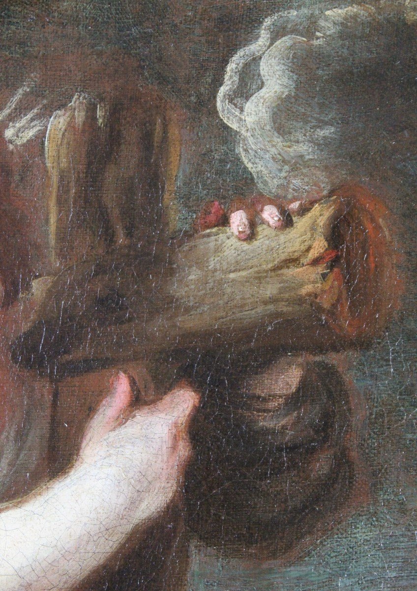 l'Enfant Jésus, Ecole espagnole du XVIIe siècle-photo-2