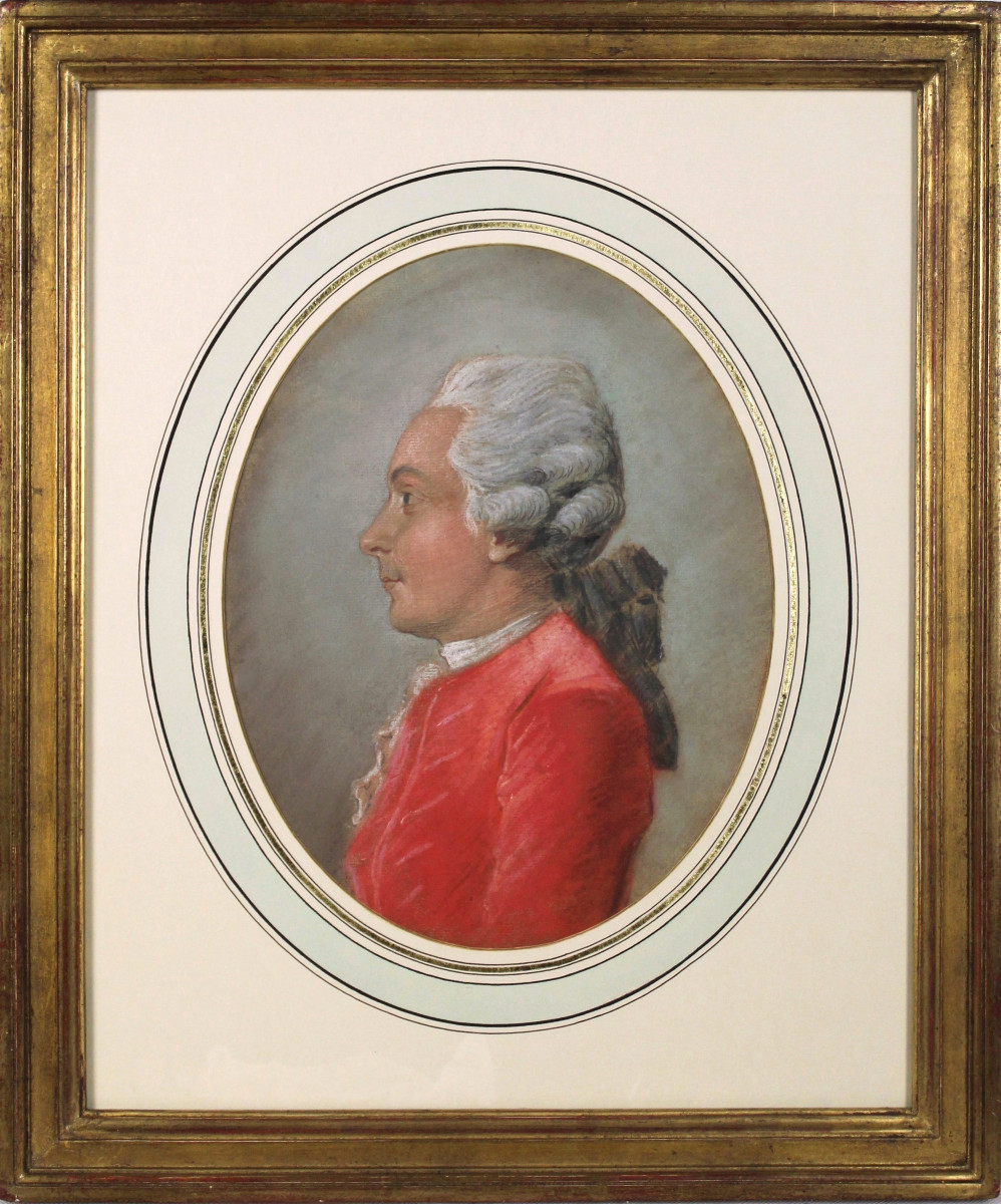 Paire de portraits au pastel-photo-3