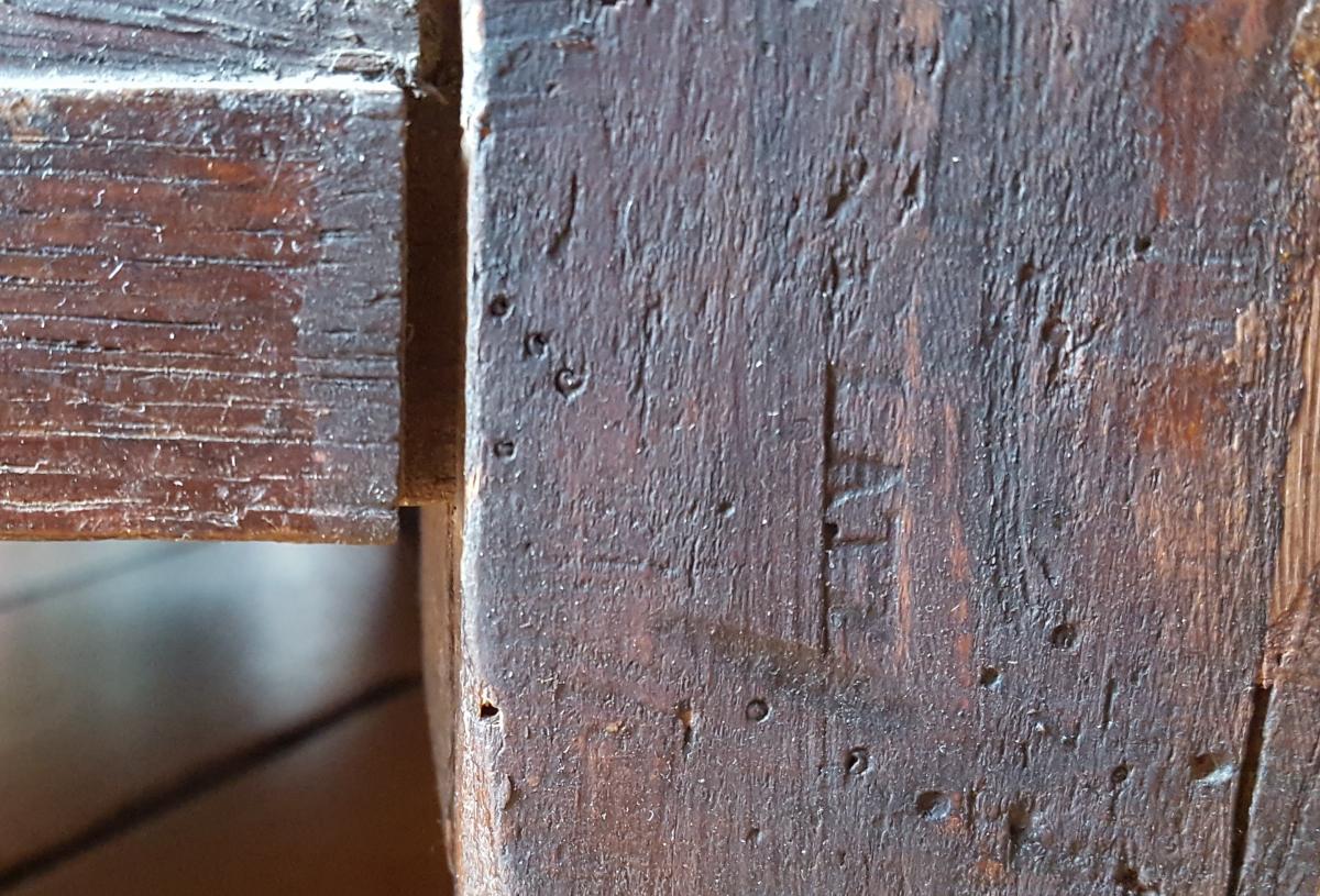 Cartonnier Stamped Jp Latz Period Louis XV-photo-3