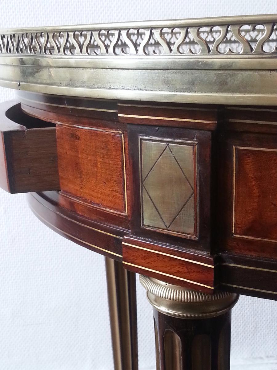 Pedestal Table Kettle Louis XVI-photo-3