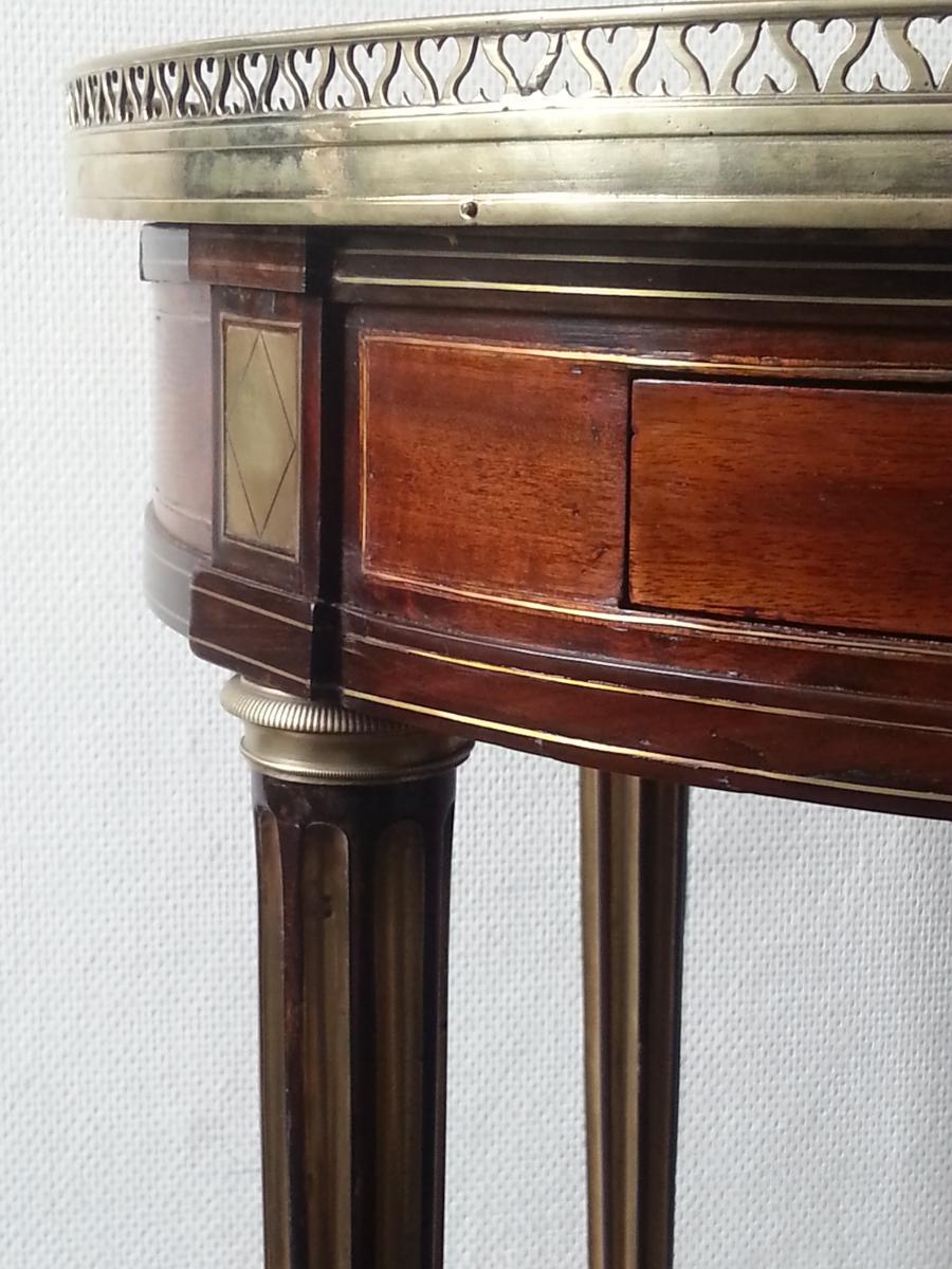 Pedestal Table Kettle Louis XVI-photo-2