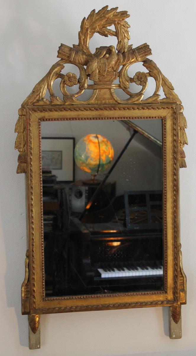 Grand Pediment Mirror Louis XVI