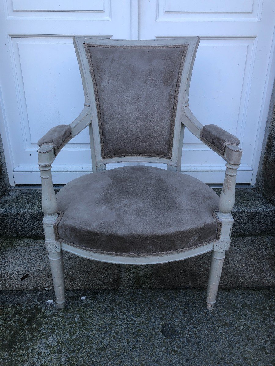 Fauteuil d'époque Directoire-photo-2