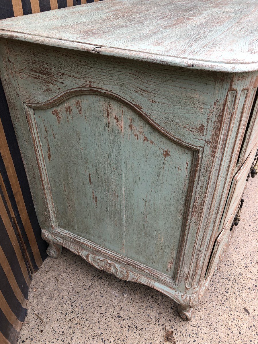 Louis XV Period Painted Commode-photo-7