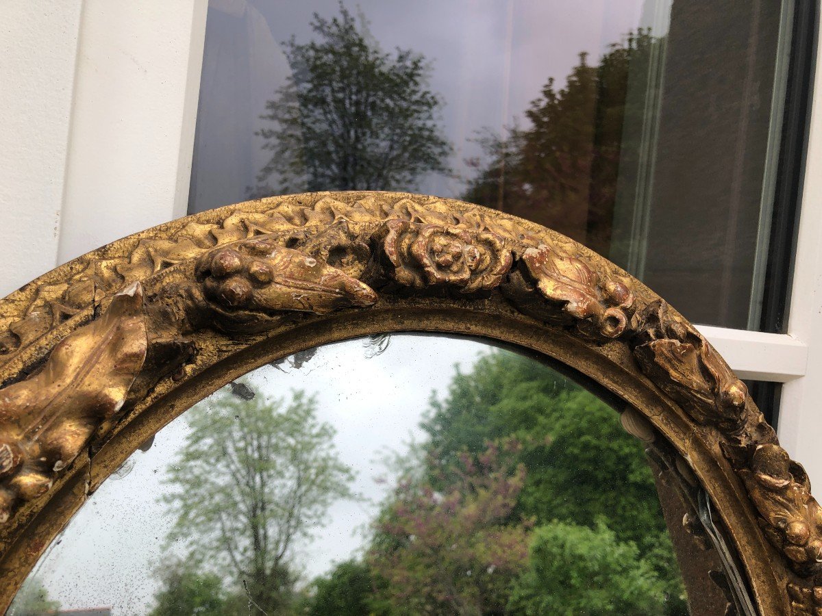Regency Period Frame In Golden Wood-photo-2