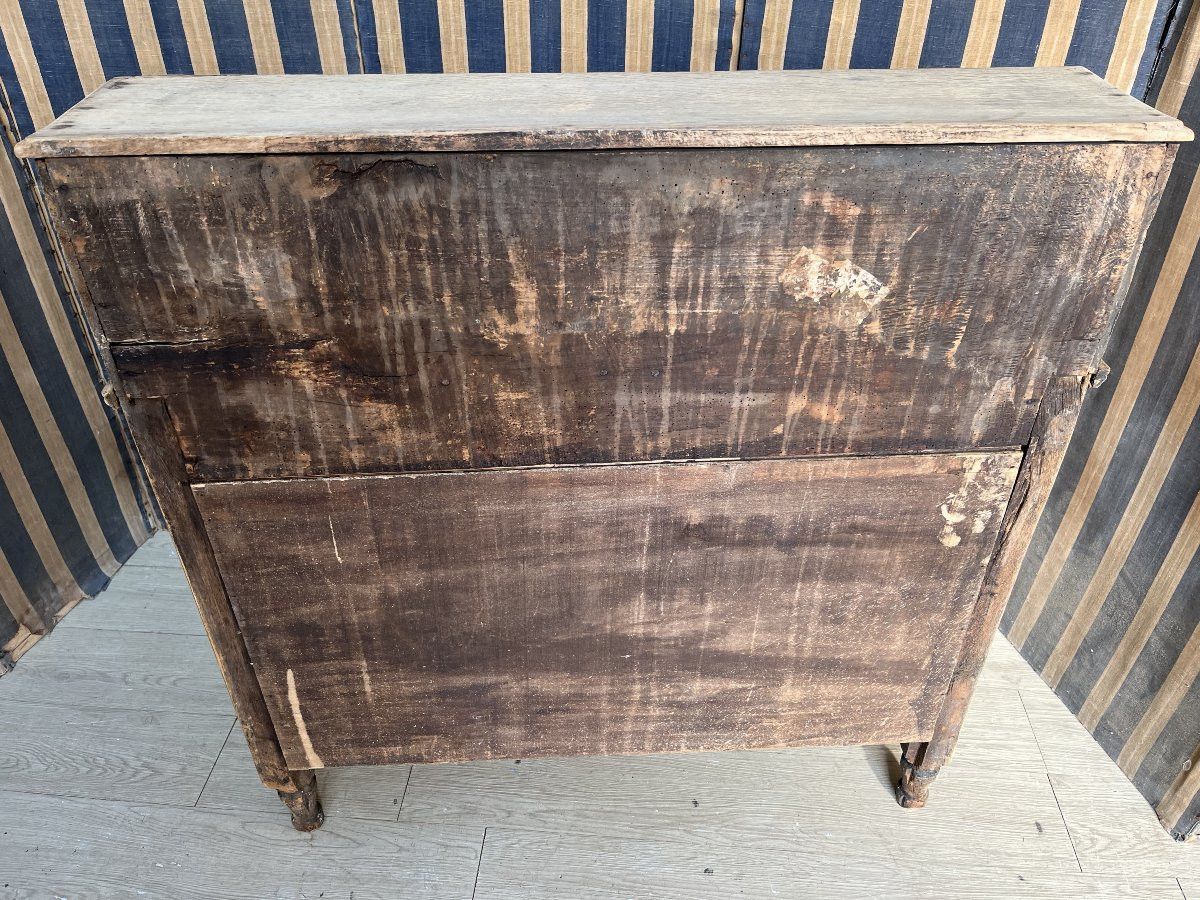 Louis XVI Period Liège Sloping Desk In Natural Oak-photo-7