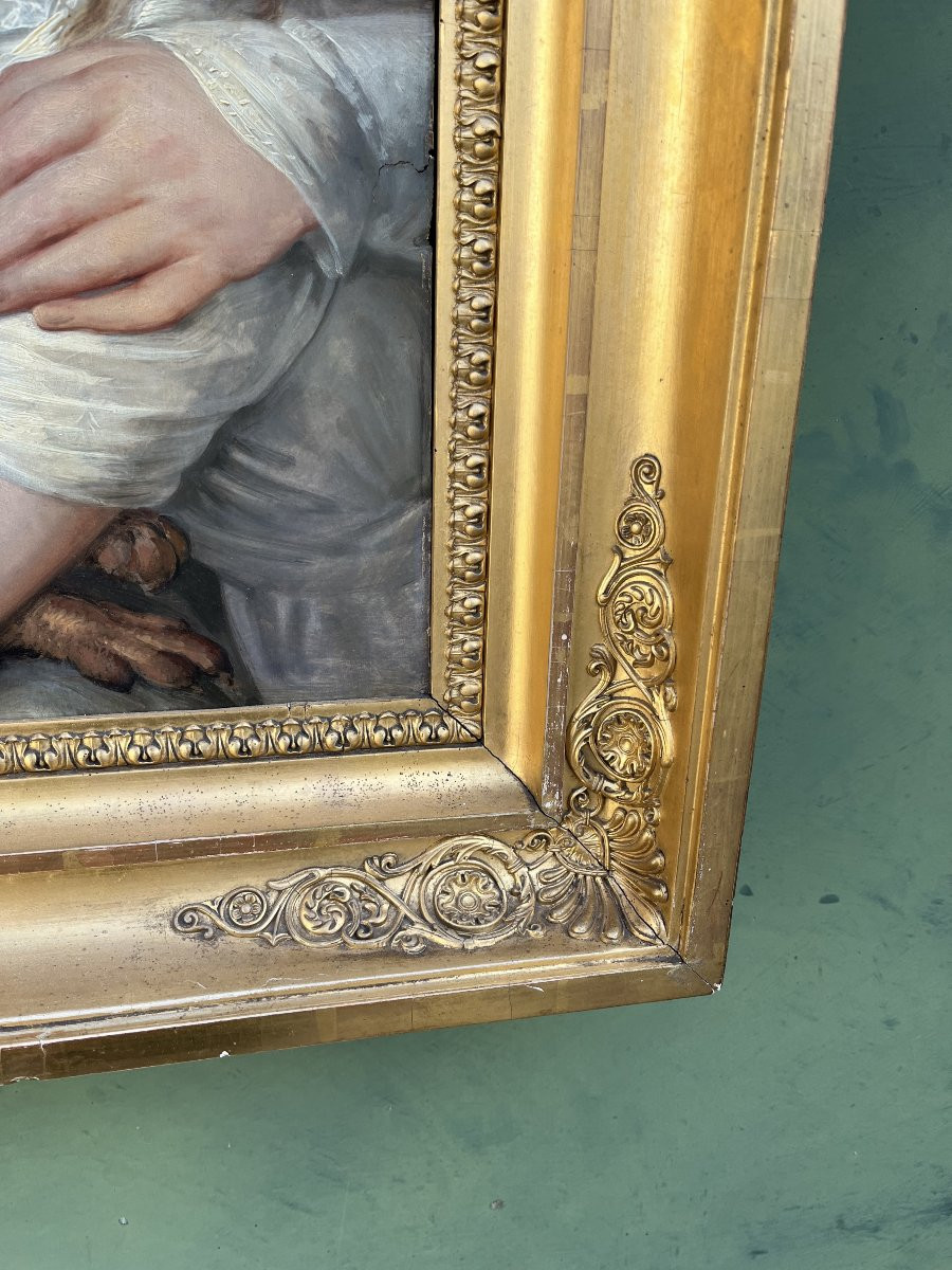 Portrait De Famille d'époque Restauration-photo-4