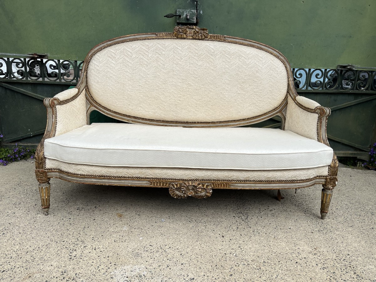 Louis XVI Period Bench