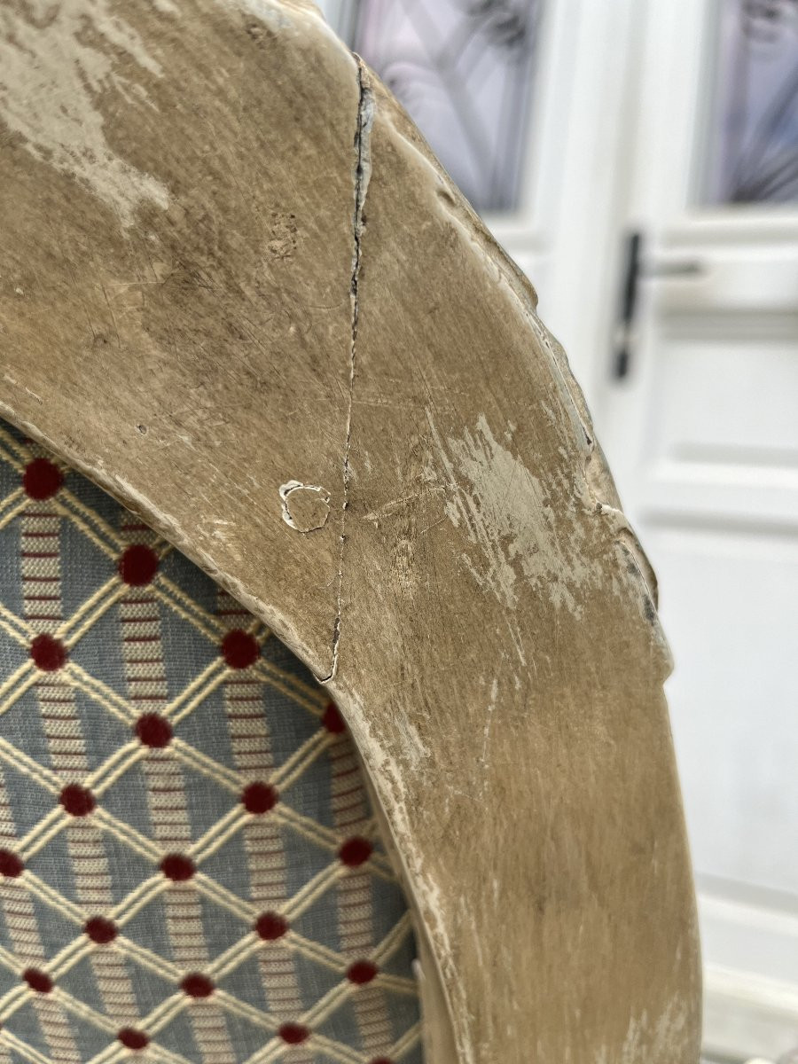 Fauteuil d'époque Louis XVI-photo-3