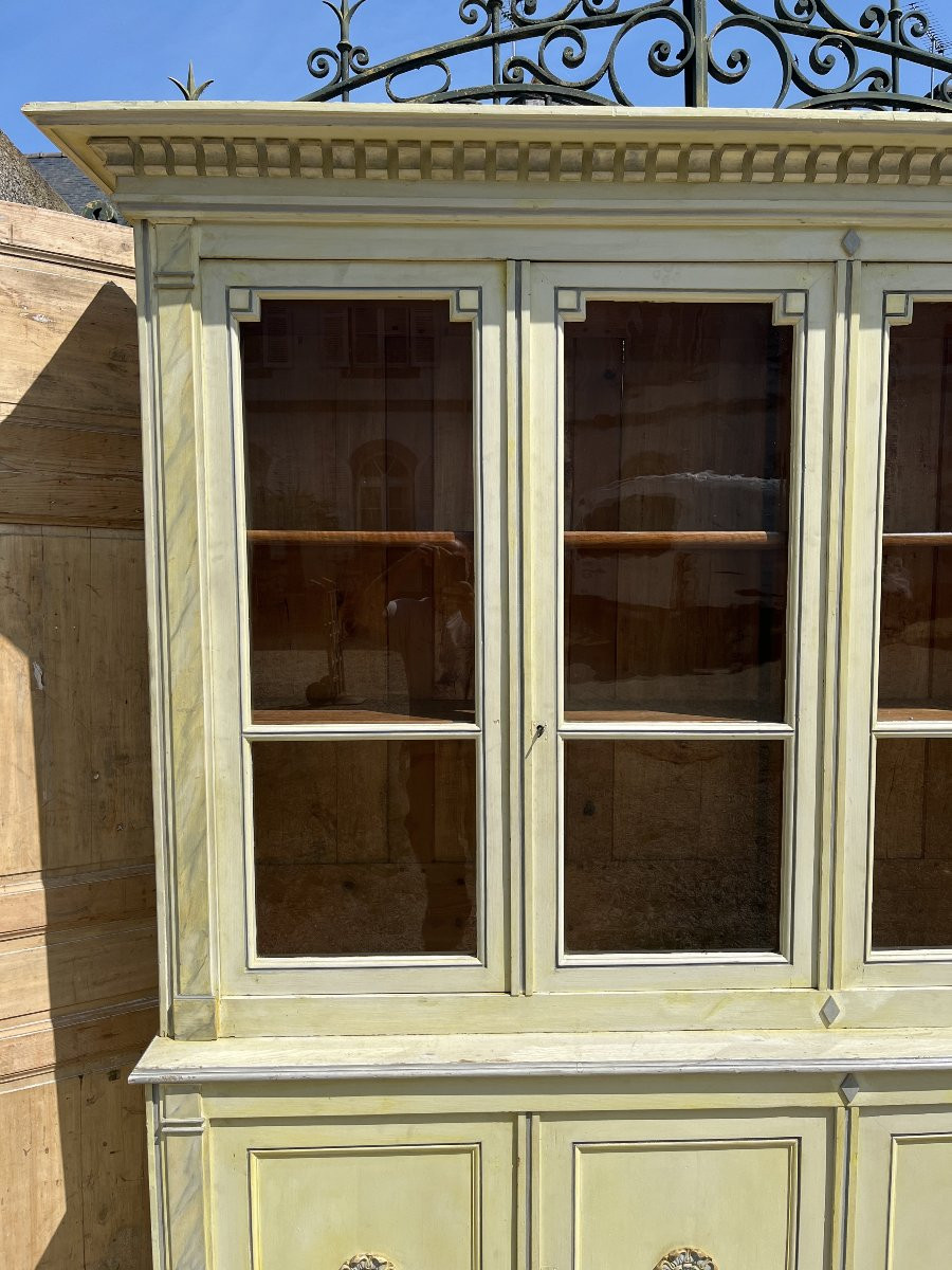 Louis XVI Style Library From The 19th Century-photo-2