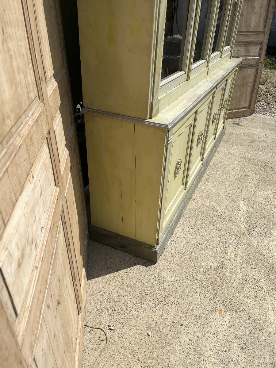 Louis XVI Style Library From The 19th Century-photo-2