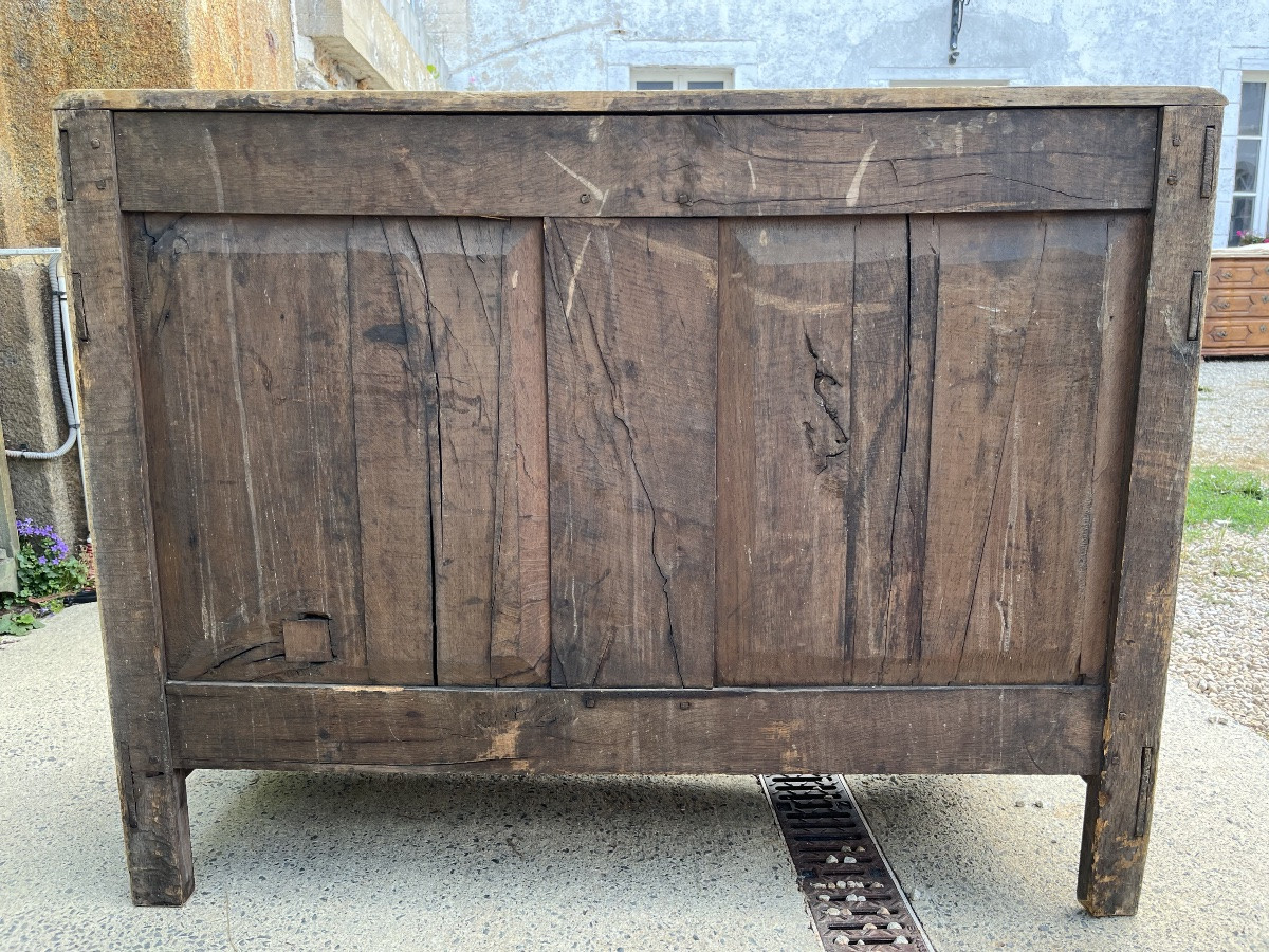 Louis XVI Period Sloping Desk In Natural Oak -photo-7