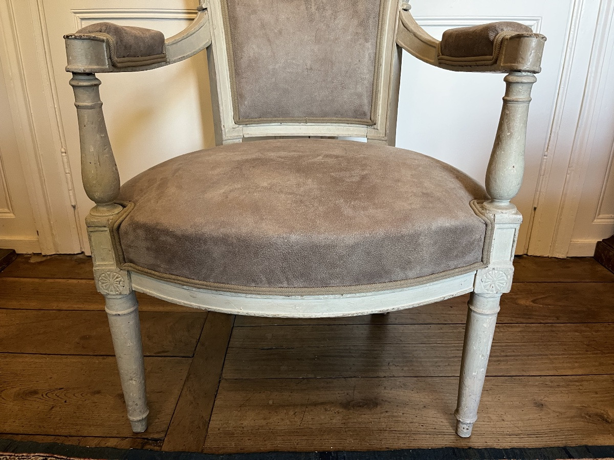 Directoire Période Armchair-photo-2