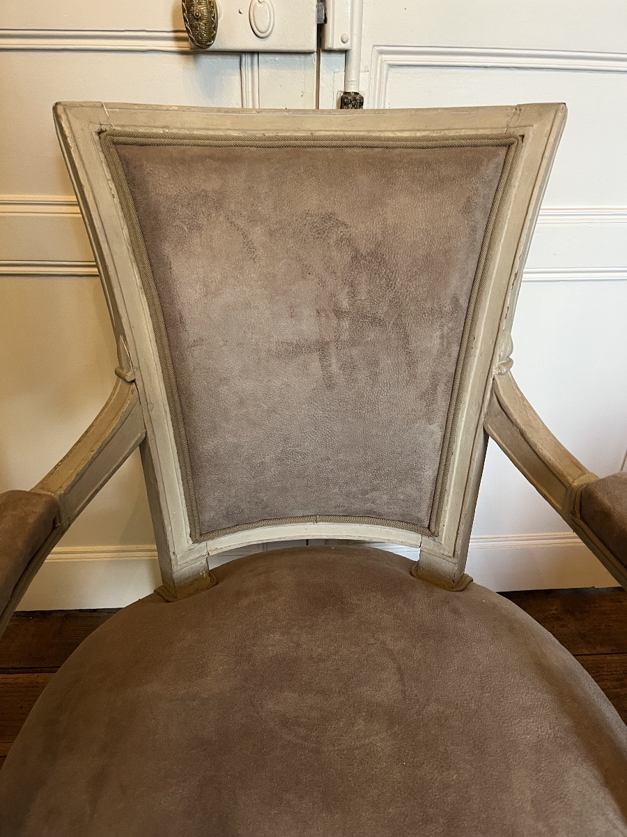 Directoire Période Armchair-photo-5