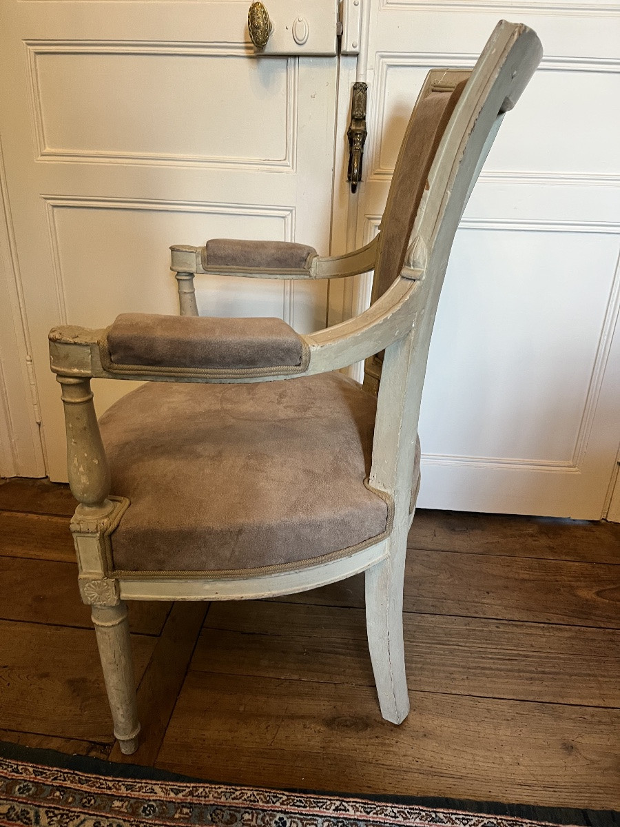 Directoire Période Armchair-photo-6