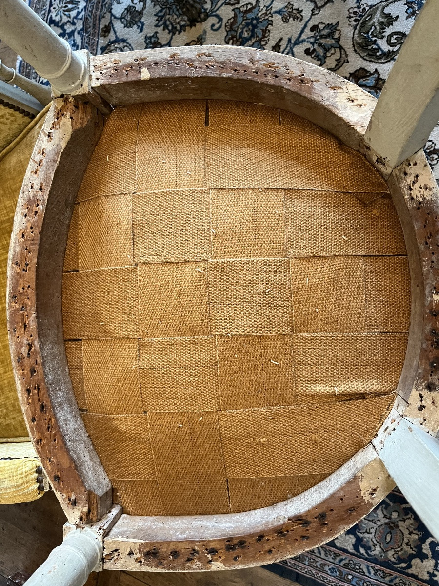 Directoire Période Armchair-photo-7