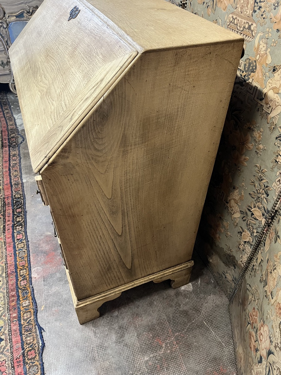 English Natural Oak Writing Desk -photo-6