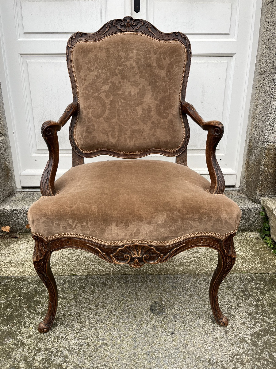 Dossier plat d’époque Louis XV