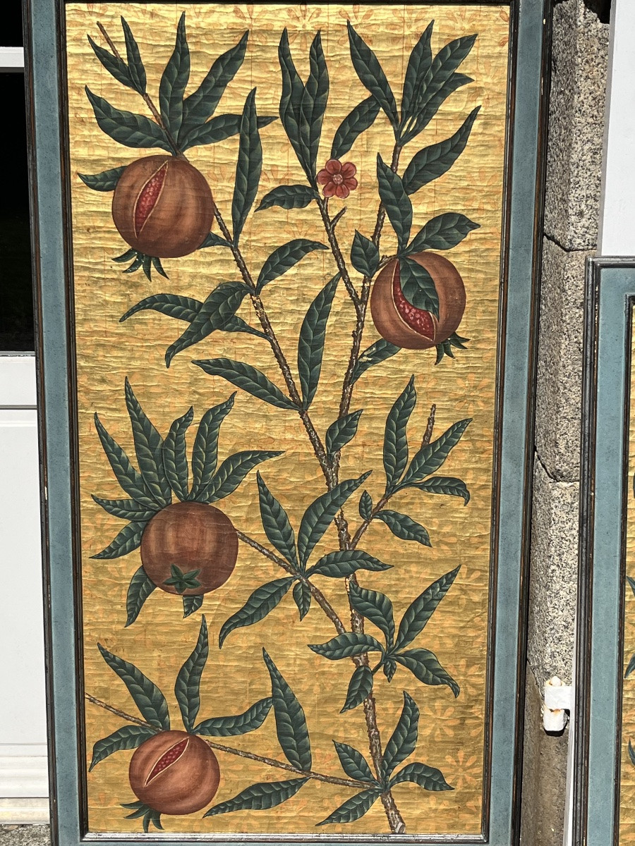 Pendant d’huiles sur toile du début du XXe-photo-2