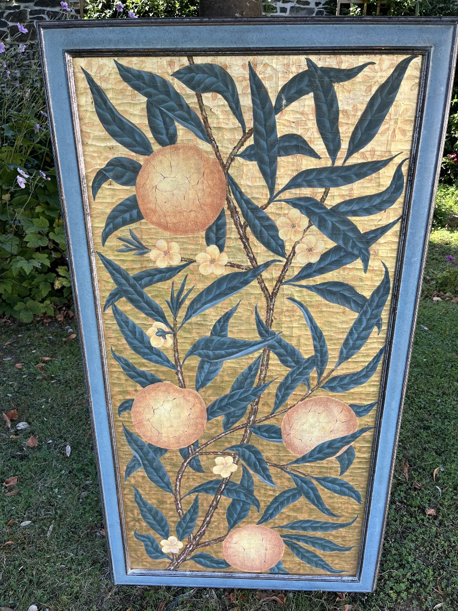 Pendant d’huiles sur toile du début du XXe-photo-3