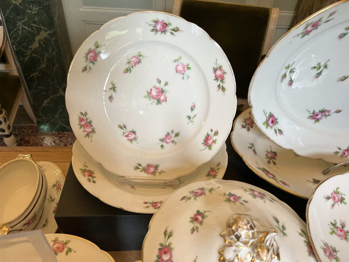 Service de table en porcelaine d’époque Restauration -photo-2