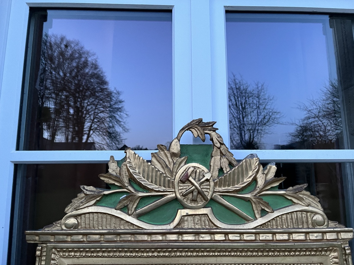 Miroir d’époque Louis XVI -photo-2