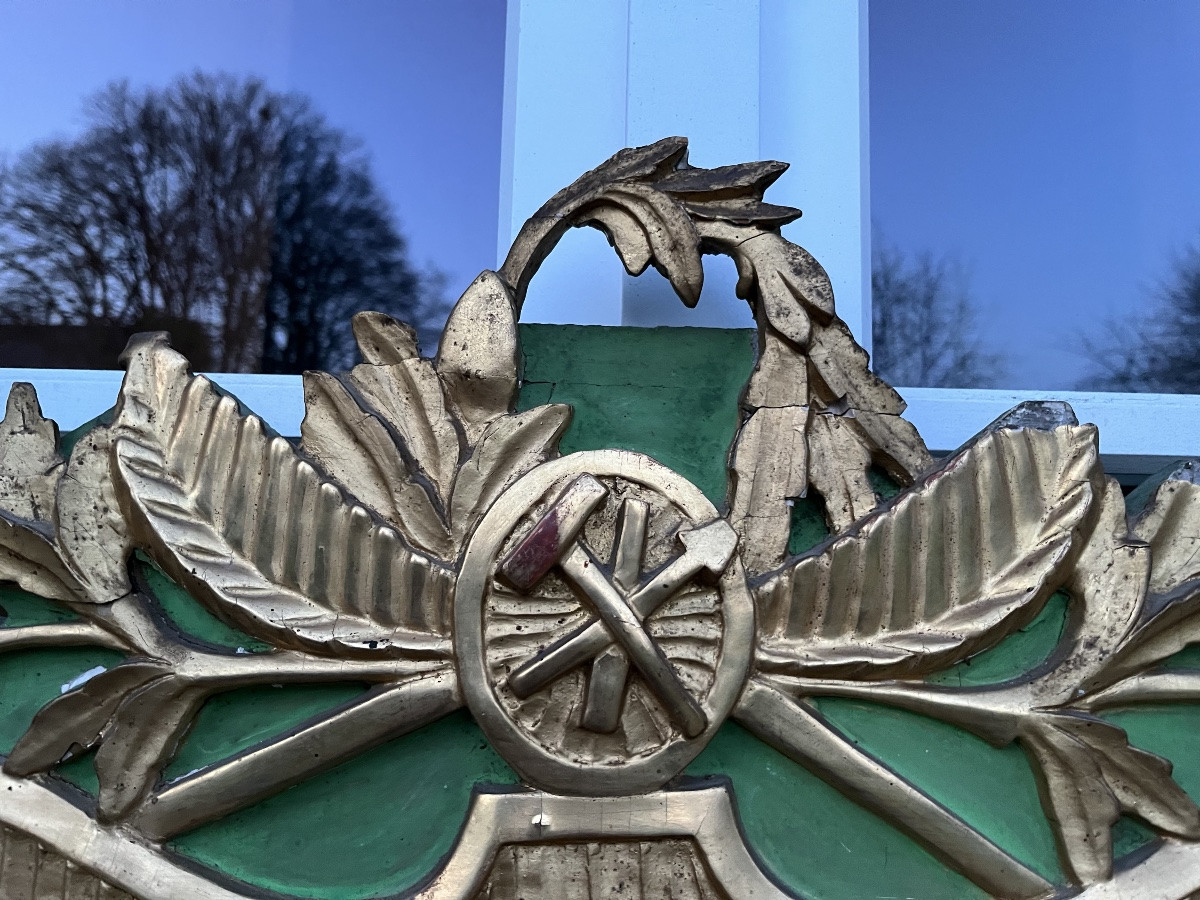 Miroir d’époque Louis XVI -photo-3