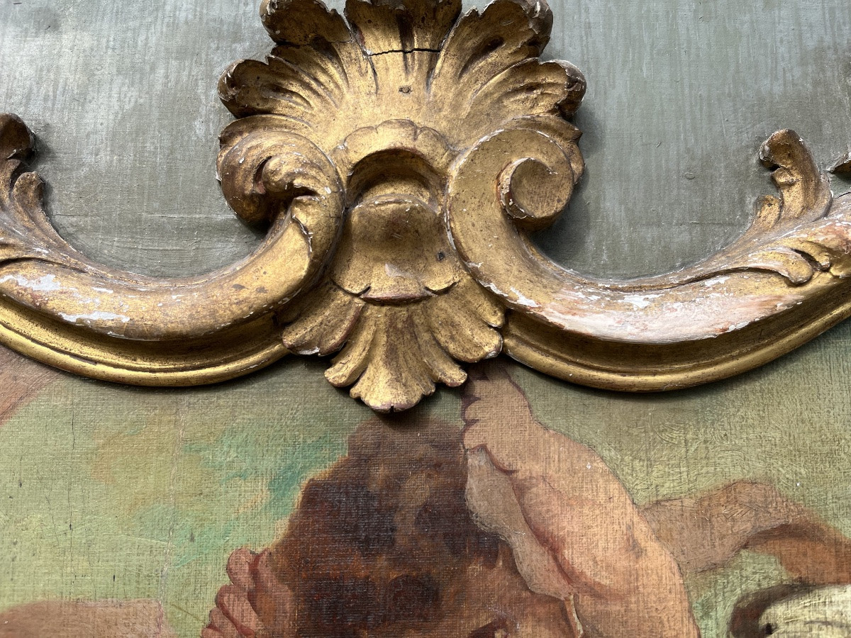 Haut de trumeau de style Louis XV -photo-3