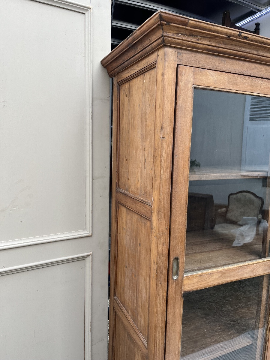 Grande Bibliothèque ou vitrine à portes coulissantes -photo-1