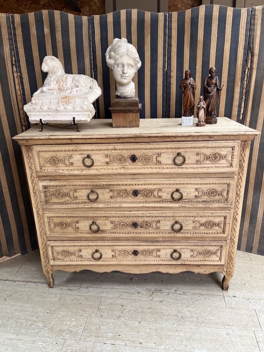 Louis XVI-era Liège Chest Of Drawers 