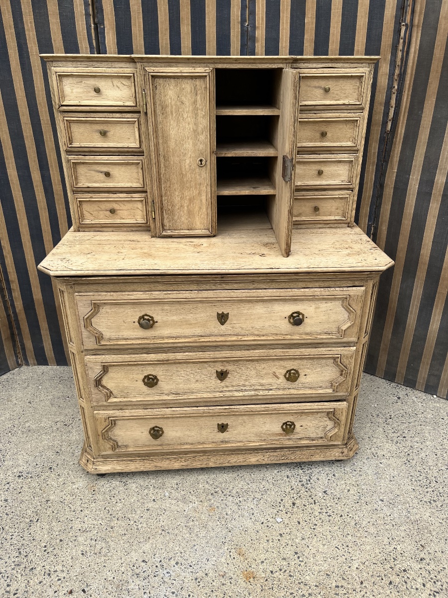 Originale Commode formant Cabinet du début du XIXe-photo-2