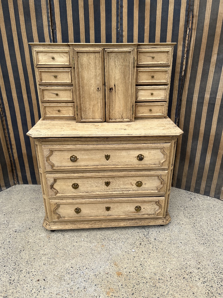 Originale Commode formant Cabinet du début du XIXe-photo-3