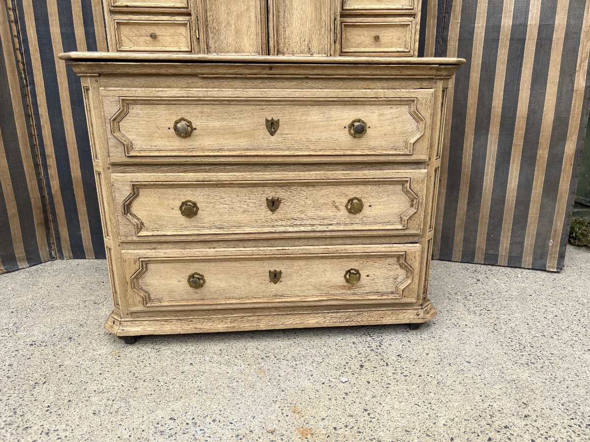 Originale Commode formant Cabinet du début du XIXe-photo-1