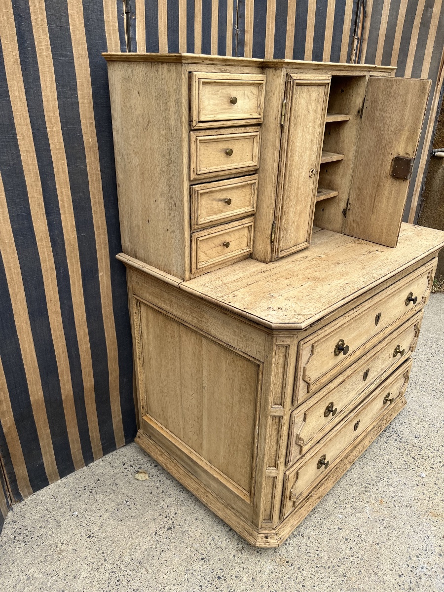 Originale Commode formant Cabinet du début du XIXe-photo-3