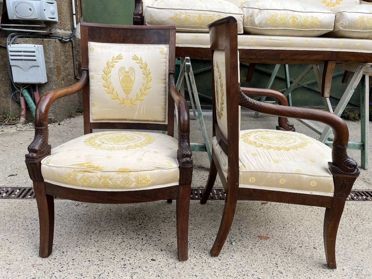 A Significant Empire-style Parlor At Les Dauphins-photo-4