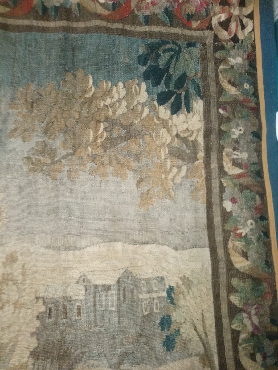 Aubusson Tapestry From The Eighteenth The Merchant Of Forgotten-photo-1