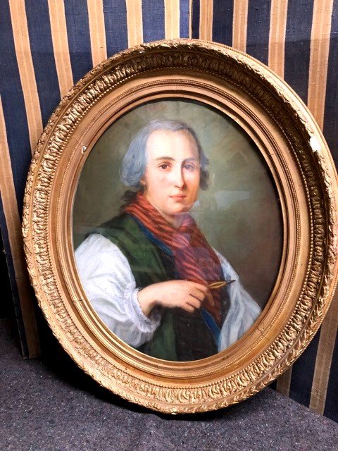 Portait d'Homme d'époque Empire-photo-2