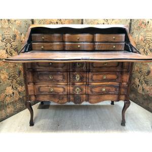 Louis XV Period Sloping Desk In Walnut