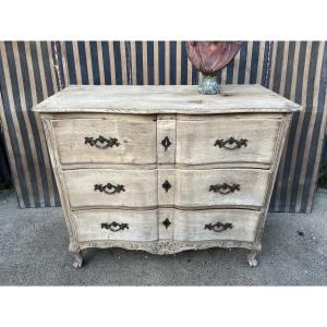 Commode de Namur du XVIIIe en chêne naturel 