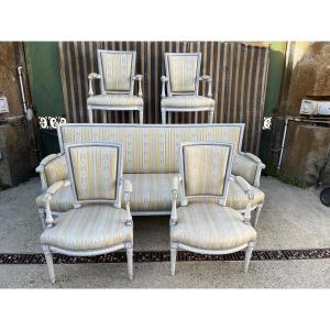 Salon d’époque Louis XVI 