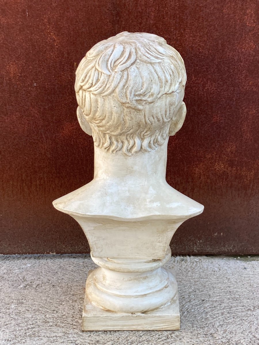 Bust Of Napoleon Bonaparte By Antonio Canova In Plaster-photo-4