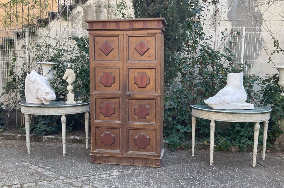 Paire De Consoles Italiennes Louis XVI Fin XIX éme Début XX éme 