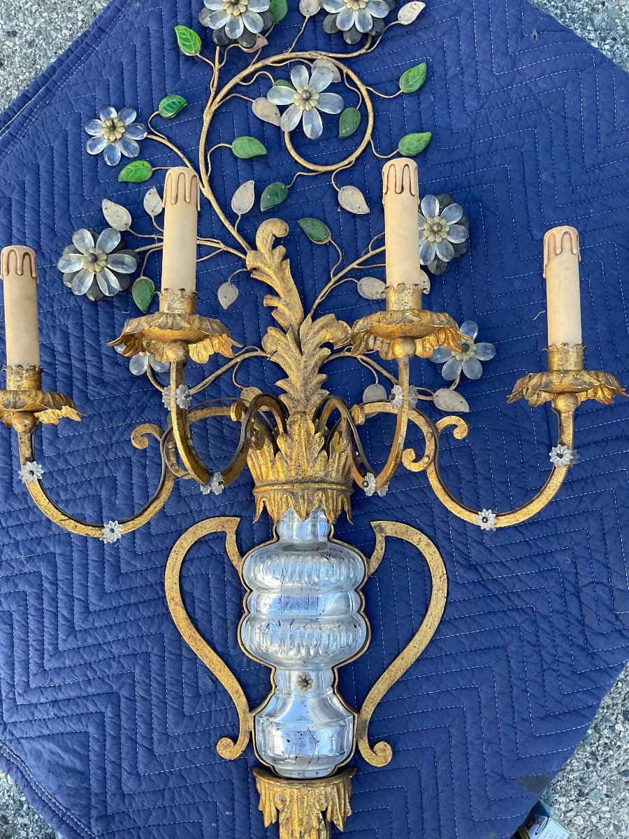 Very Large Wall Lamp From Maison Banci Firenze -photo-4