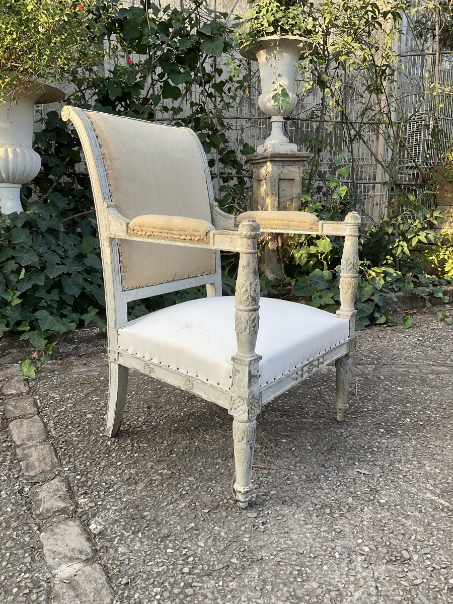 Empire Living Room Furniture From The Napoleon III Period-photo-4