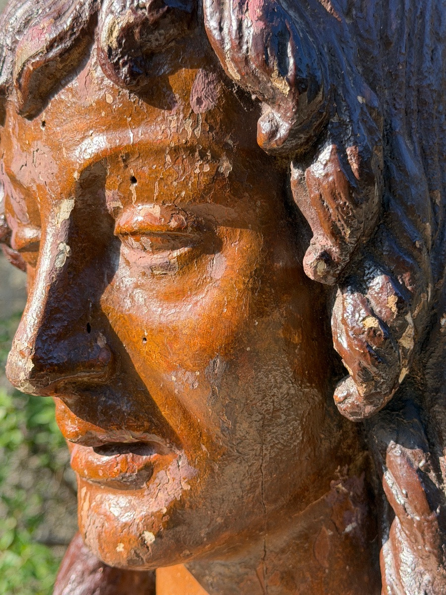 Bust Of Saint John The Baptist, 16th Century-photo-4