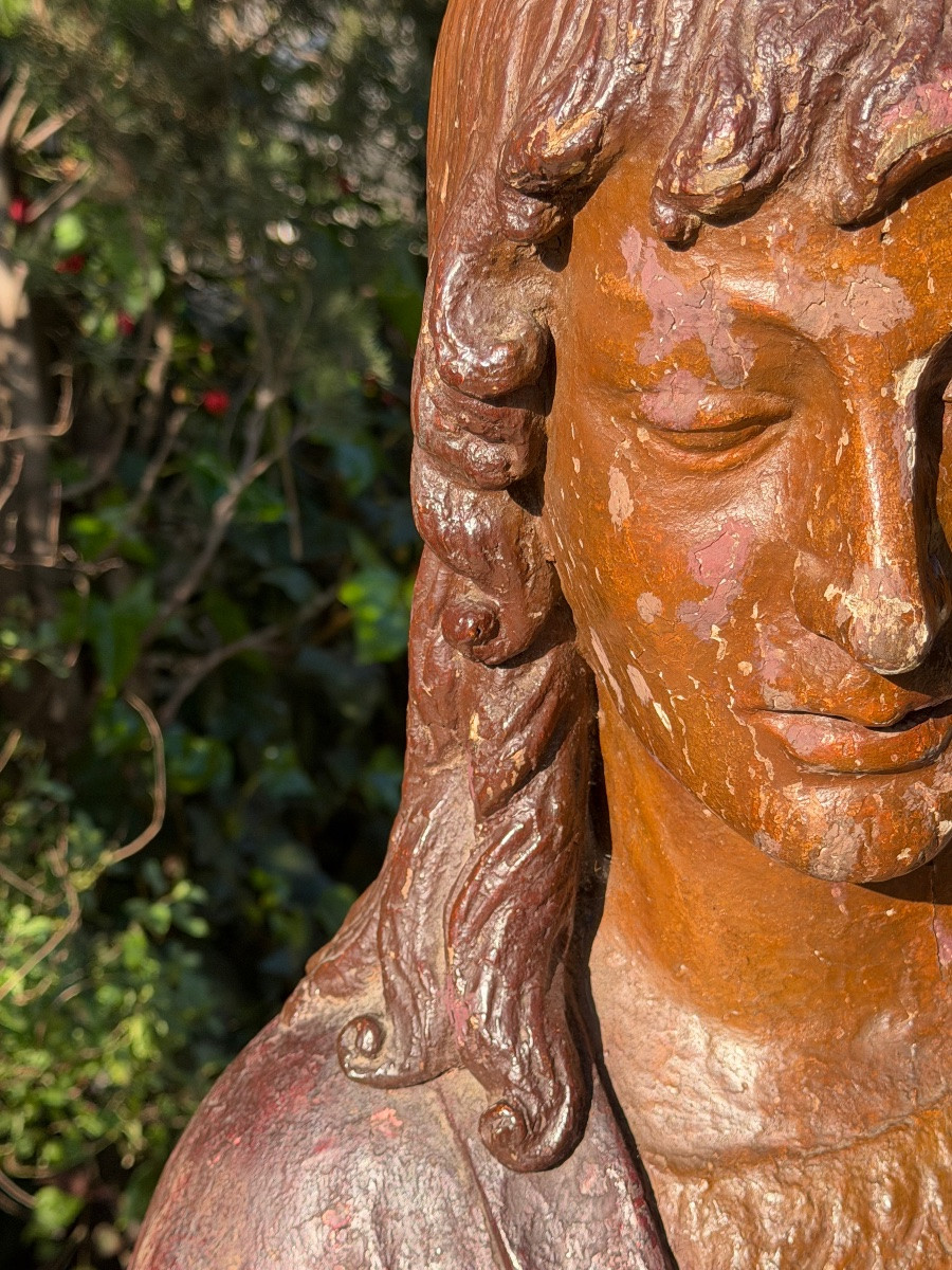 Bust Of Saint John The Baptist, 16th Century-photo-1