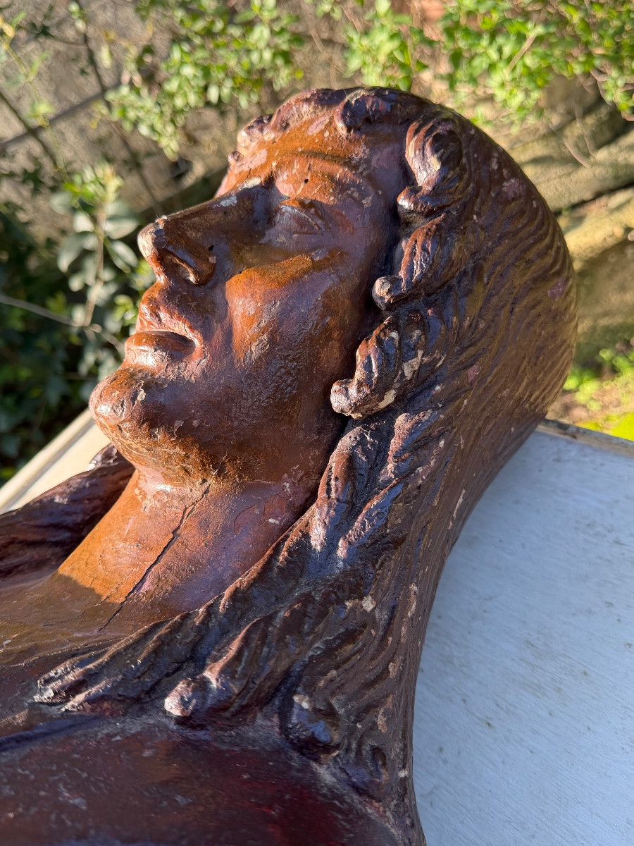 Bust Of Saint John The Baptist, 16th Century-photo-6